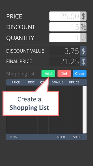 Discount Calculator with List(圖4)-速報App