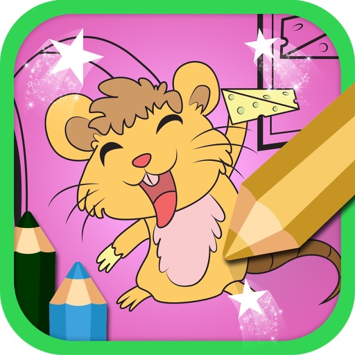 AniPaint - Coloring Animals with Sparks for Kids Icon