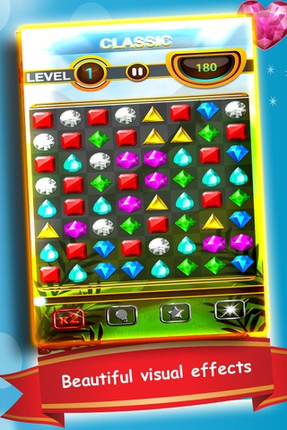 Jewels Deluxe Match 3: Gems Game screenshot 3