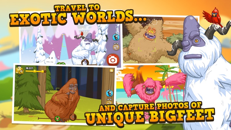Bigfoot Hunter: A Camera Adventure Game