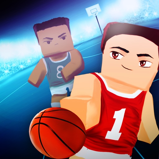 Blocky Basketball - Endless Arcade Dunks and Slam Madness 2016 Edition icon