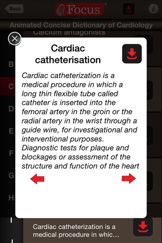 Cardiology Dictionary screenshot 3