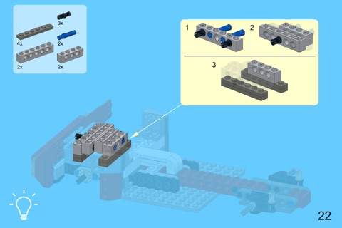 Roadster for LEGO Creator 7347 Set - Building Instructions screenshot 4