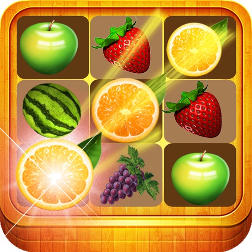 Crazy Fruit Matching Icon