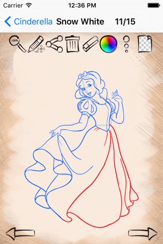 Learning to Draw for Cinderella screenshot 4
