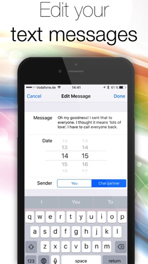 Prank for Kik - Create fake text messages to trick your frie(圖3)-速報App