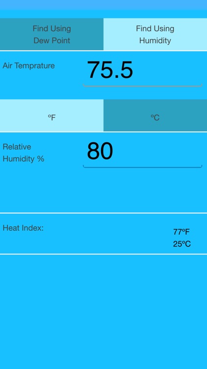 Heat Index Calculator