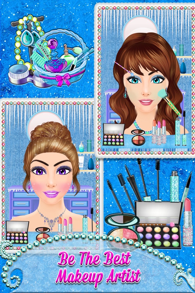 Ice Princess Dress Up Salon screenshot 2