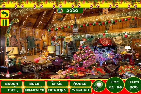 Christmas Santa Gift Hidden Objects screenshot 2