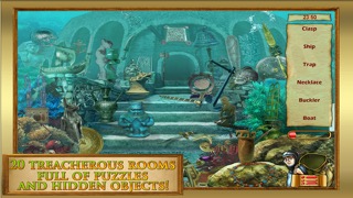 Hidden Object: Find a Diamond Eye - Atlantida  Adventure Goldのおすすめ画像1