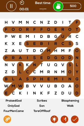 Bible IMP Words Search Puzzle screenshot 4