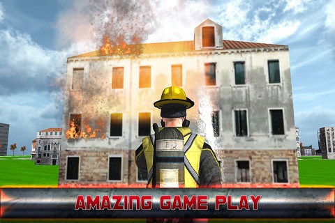 Fire Fighter Emergency Truck Simulator 3D screenshot 3
