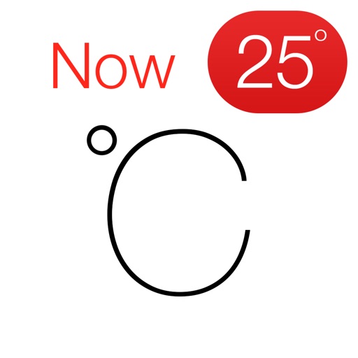 Celsius - Free Weather Forecast, Radar & The Temperature on your Home Screen Icon iOS App