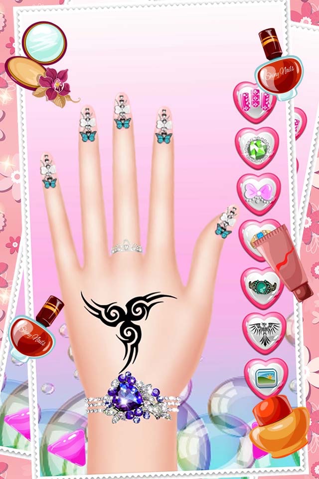 Fashion Nail Salon And Beauty Spa Games For Girls - Princess Manicure Makeover Design And Dress Up screenshot 2