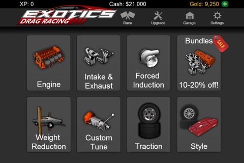 Exotics Drag Racing screenshot 4