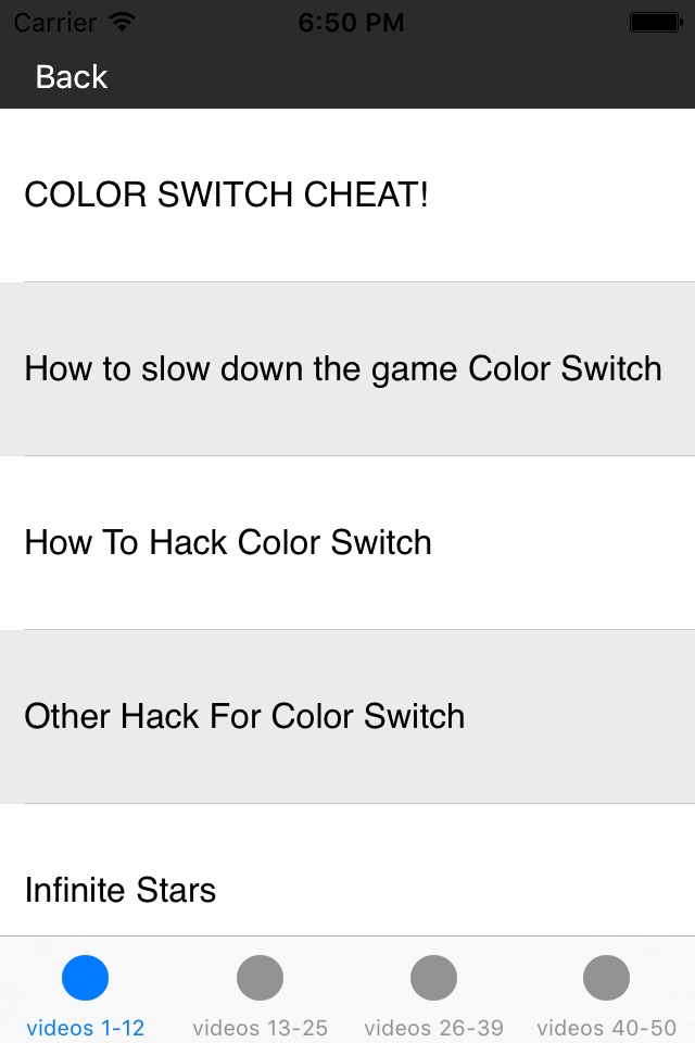 Cheats For Color Switch screenshot 2