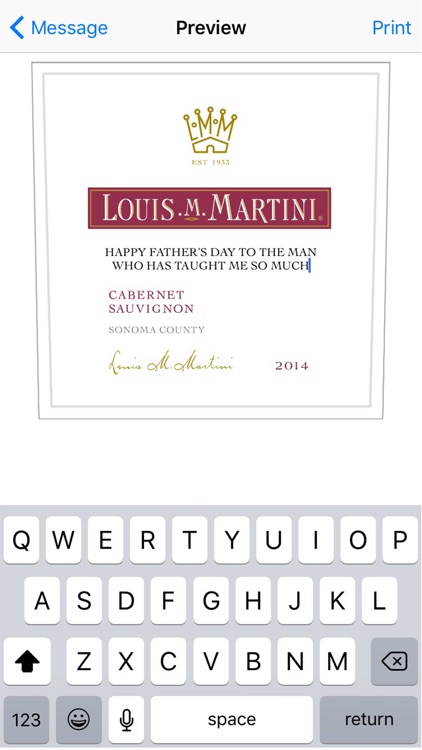 Louis M. Martini Labeler screenshot-3