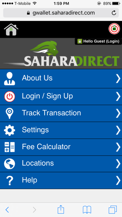 How to cancel & delete SaharaDirect Money Transfer from iphone & ipad 3