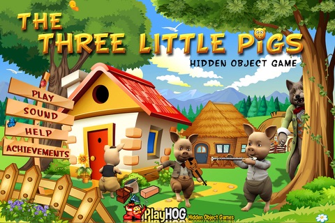 Three Little Pig Hidden Object screenshot 3