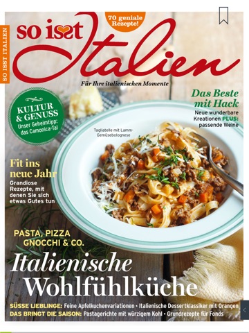 Скриншот из So isst Italien | Magazine für Ihre italienischen Momente