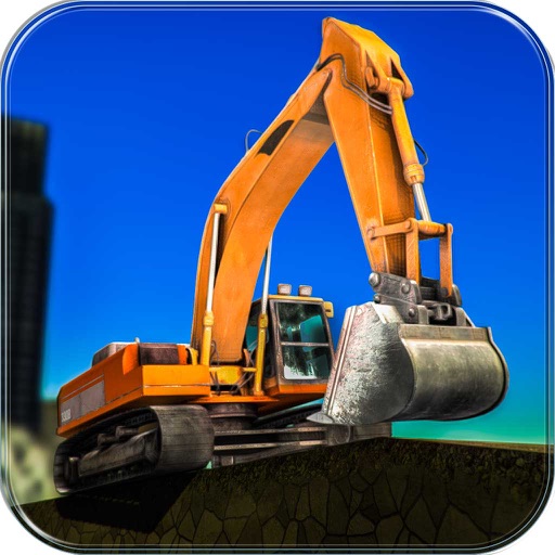 City Construction Simulator 2016: Heavy Sand Excavator Operator and Big Truck Driving Simulation 3D Game icon