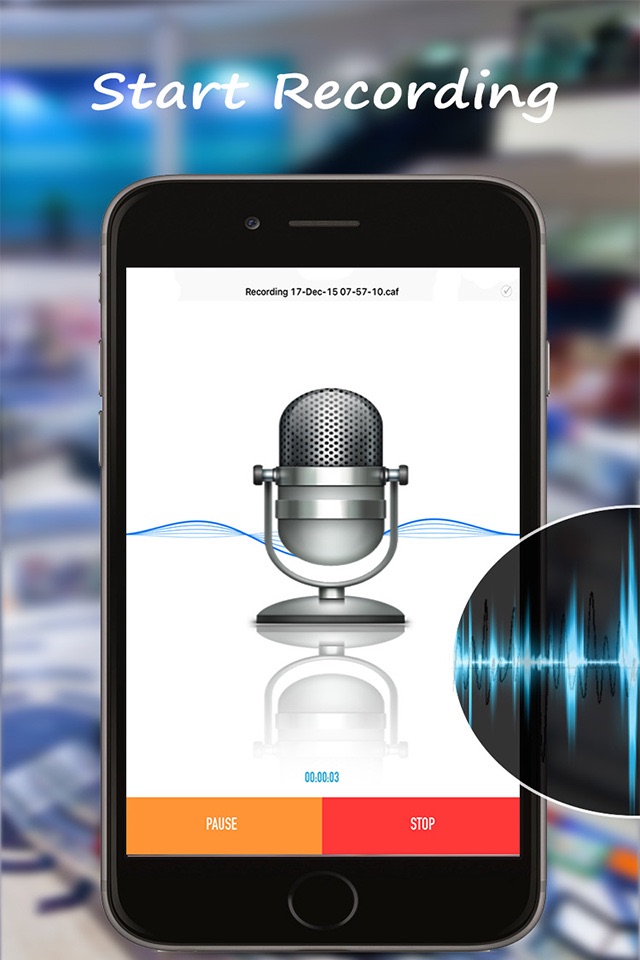 Voice Note Lite - Voice & Audio Recorder Assistant For Fun screenshot 2