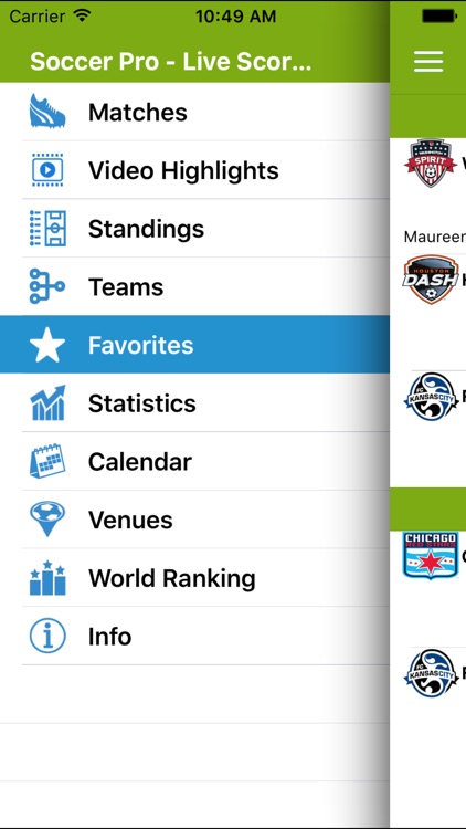 Soccer Pro-Live Scores-NWSL-US screenshot-4