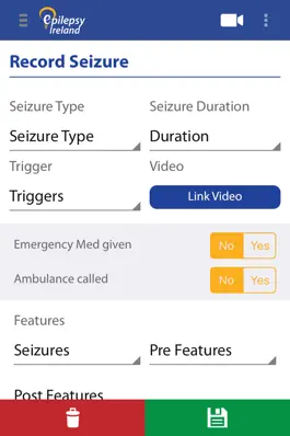 Game screenshot Epilepsy Ireland Diary App mod apk