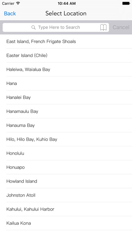 Hawaii Tide Times