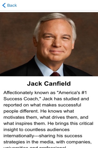 Success Principles by Jack Canfield, author of Chicken Soup Audiobook Success Program screenshot 2