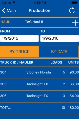 Smart Track Haul Management screenshot 2