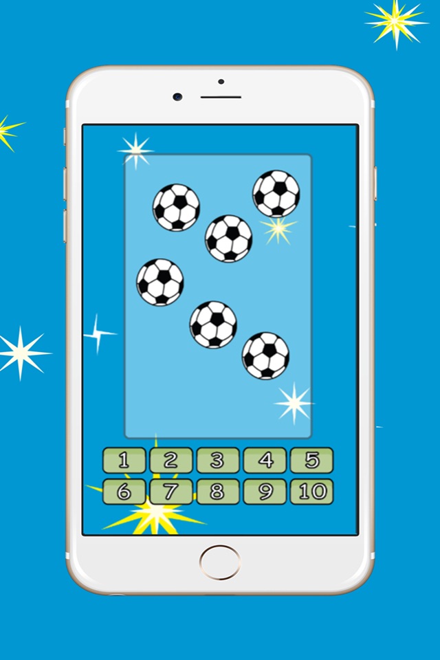 Counting games for kindergarten kids count to ten - early educational math learning and training screenshot 2
