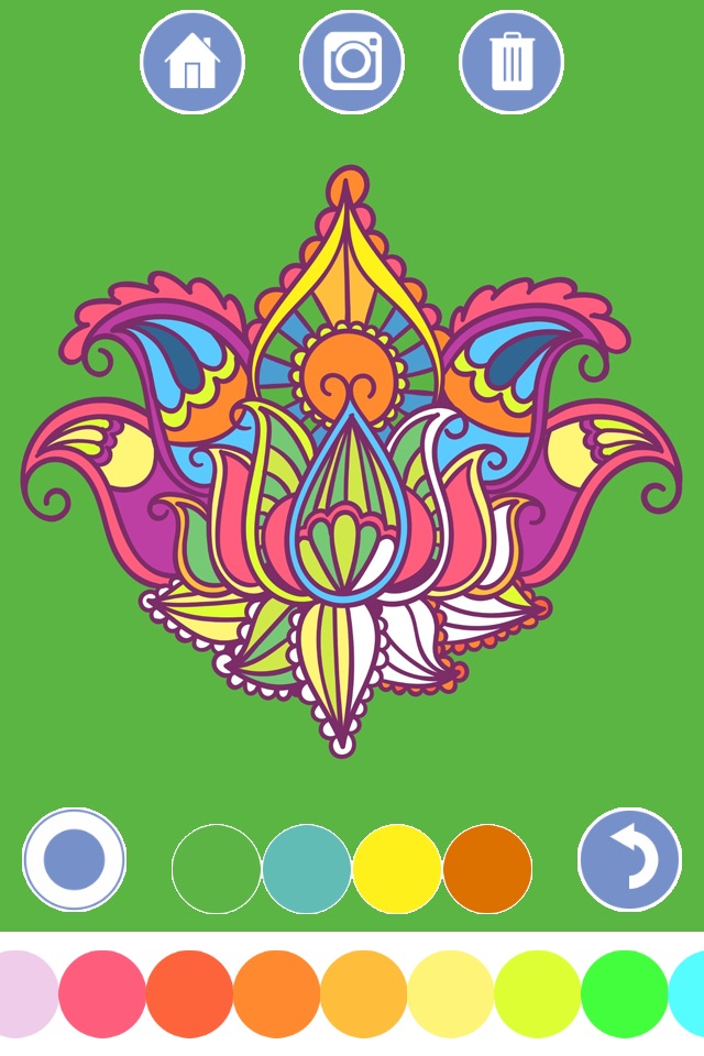 My Coloring Book - Mandala, Tribal, animals and classic ornaments screenshot 2