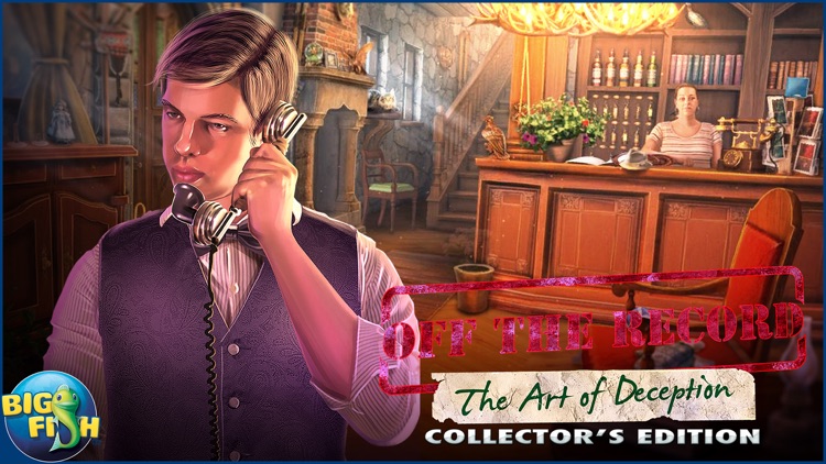 Off The Record: The Art of Deception - A Hidden Object Mystery screenshot-4