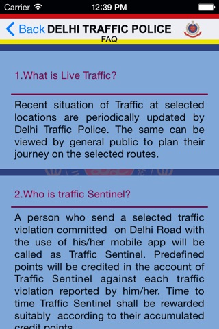 Delhi Traffic Police screenshot 2