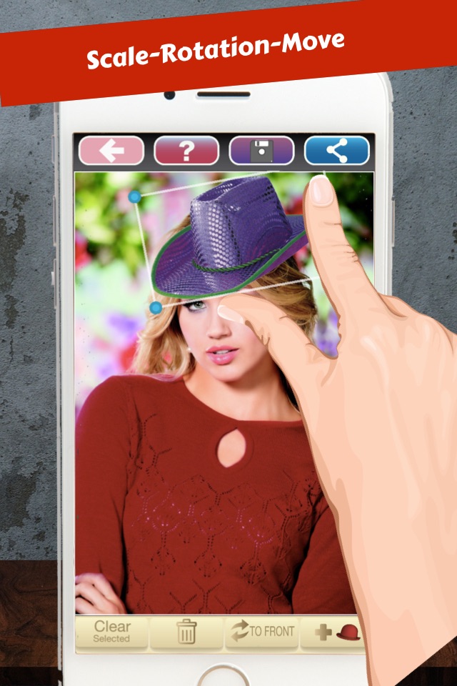 Hat Booth - Funny your photo screenshot 4