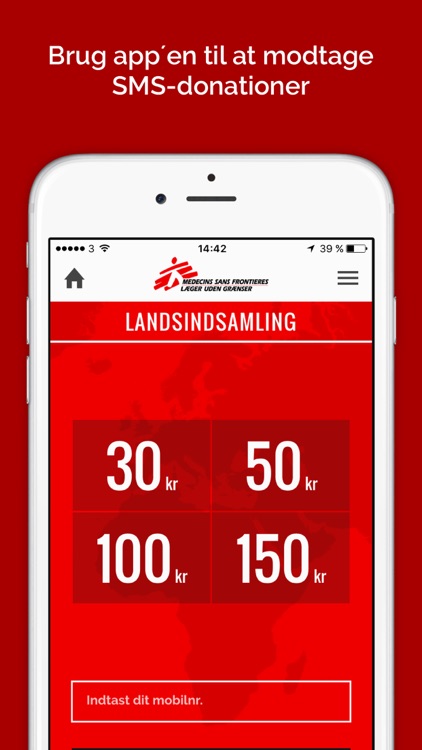 Læger uden Grænsers indsamling