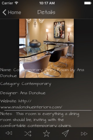 Dining Rooms Database screenshot 4