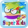 Coloring for Super kids Version