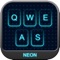 Add neon colors to your keyboard to make it glow