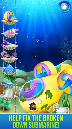 Mermaid's New Baby - Family Spa Story & Kids Games(圖5)-速報App