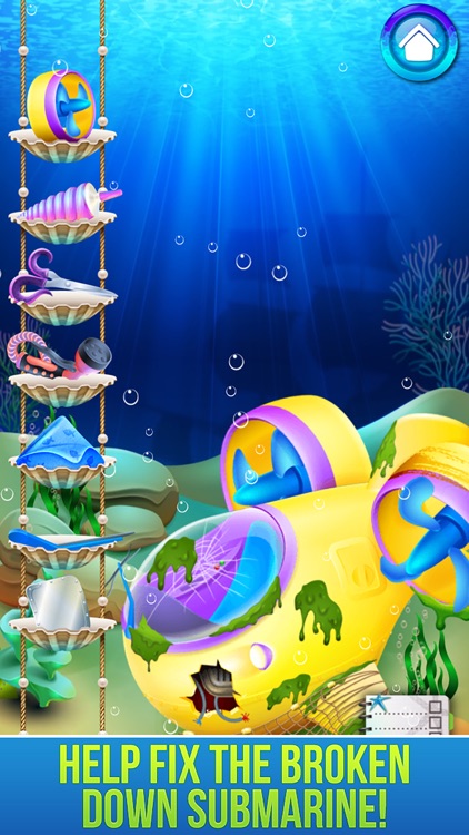 Mermaid's New Baby - Family Spa Story & Kids Games screenshot-4