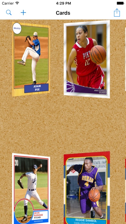 Sports Card Mashup