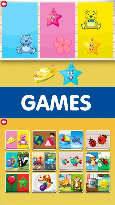 仕分け-教育ゲームのためのキッズや色、形、... screenshot1