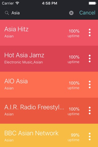 Asian Music & News Radio Stations screenshot 3
