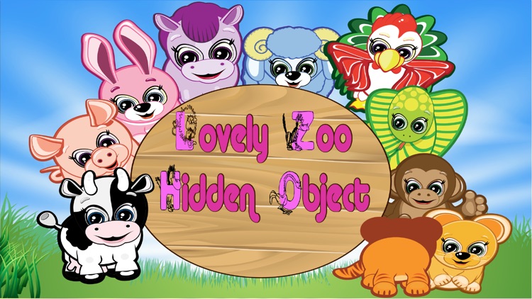 Lovely Zoo Hidden Objects Game