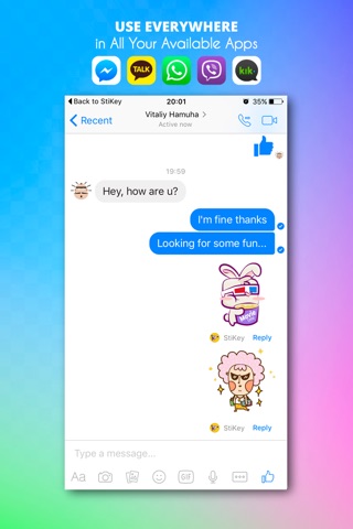StiKey - Stickers & Emojis screenshot 4