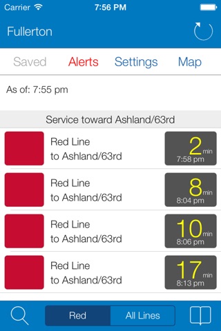 Transit Stop: CTA Tracker. screenshot 3