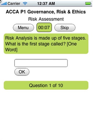 ACCA P1 Governance, Risk & Ethics screenshot 3