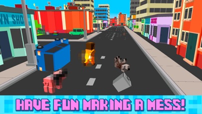 How to cancel & delete Blockhead Pig City Rampage 3D from iphone & ipad 4